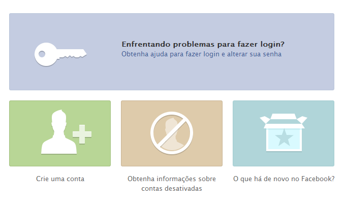 Como entrar em contato com o Facebook