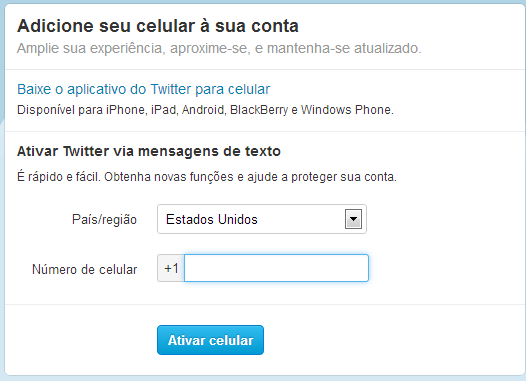 Como twittar via SMS de graça