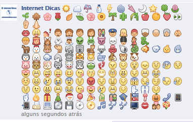 Como fazer os novos emoticons do Facebook