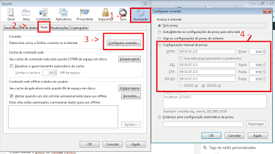 Como configurar um proxy