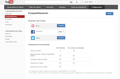 Como postar no Facebook os vídeos que você curtiu no Youtube