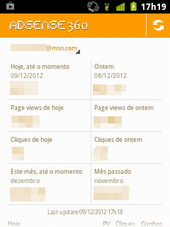 AdSense 360 lite aplicativo para gerenciar o Google AdSense no celular