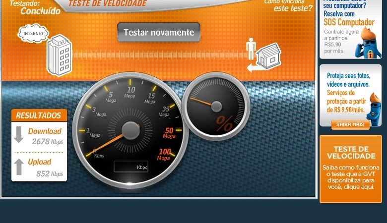 Como acessar o Teste Power GVT – testepower.com.br