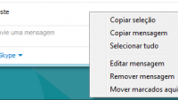 Skype – Como apagar uma mensagem enviada a um contato