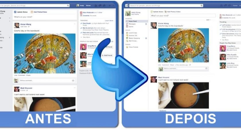 Extensão OldNewsFeed traz o antigo visual do Facebook