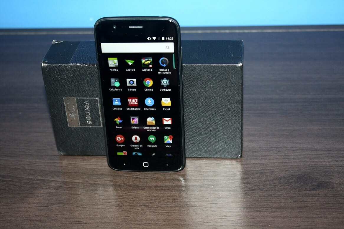 Celular Vernee Thor preto