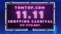 Tomtop confirma ofertas no 11/11 maior promoção da China