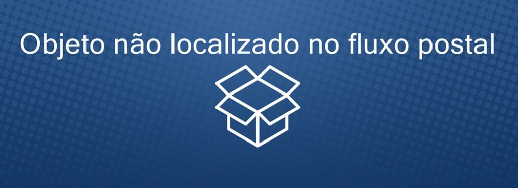 Objeto não localizado no fluxo postal